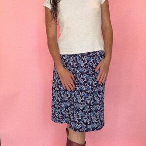 1990S EXACT CHANGE FLORAL SKIRT